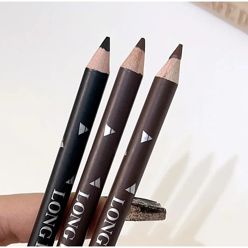 Eyeliner Eyebrow Pencil 2 In 1 Waterproof