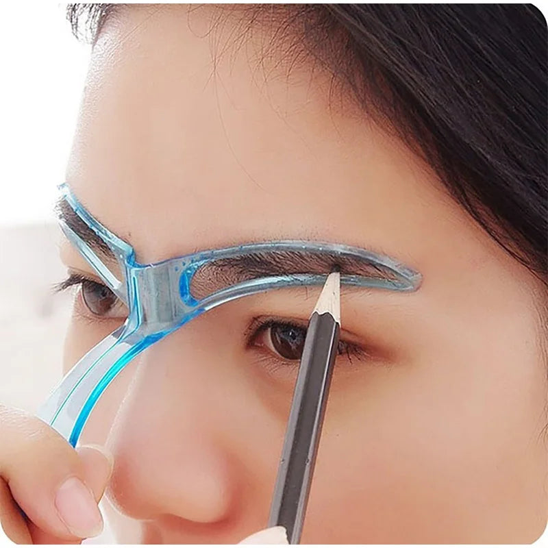 Portable Eyebrow Shaping Stencils Eye Brow