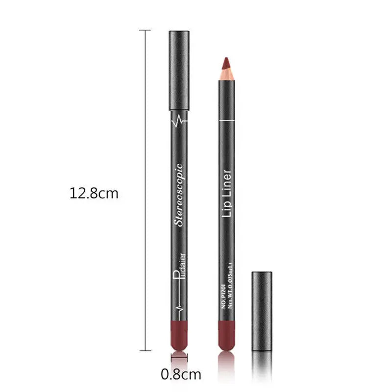 Waterproof Pencil Lipstick Set Pen