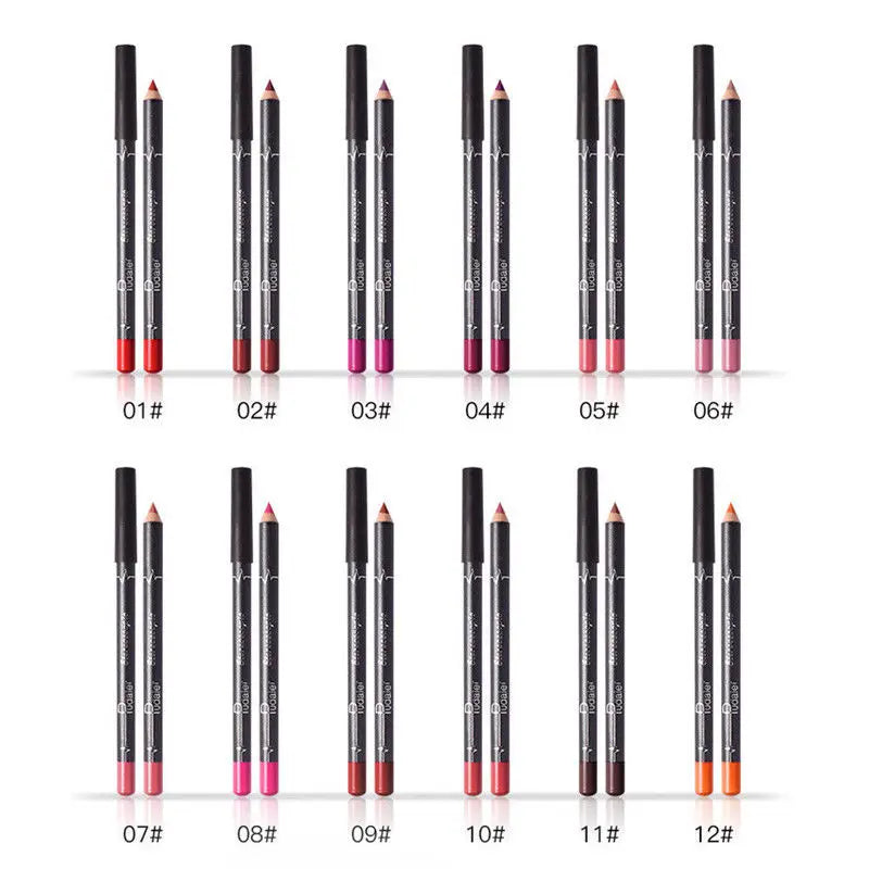 Waterproof Pencil Lipstick Set Pen