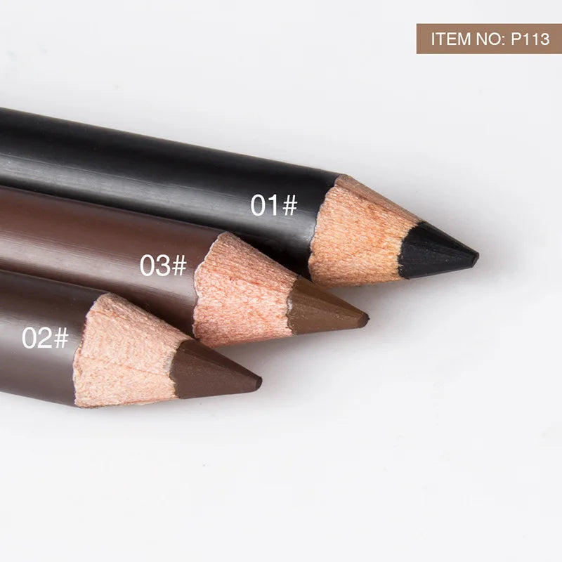 Eyeliner Eyebrow Pencil 2 In 1 Waterproof